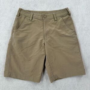 Under Armour Shorts Mens 30‎ Tech Golf Chino 10" Inseam Beige Quick Dry Stretch